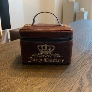 Juicy couture makeup bag